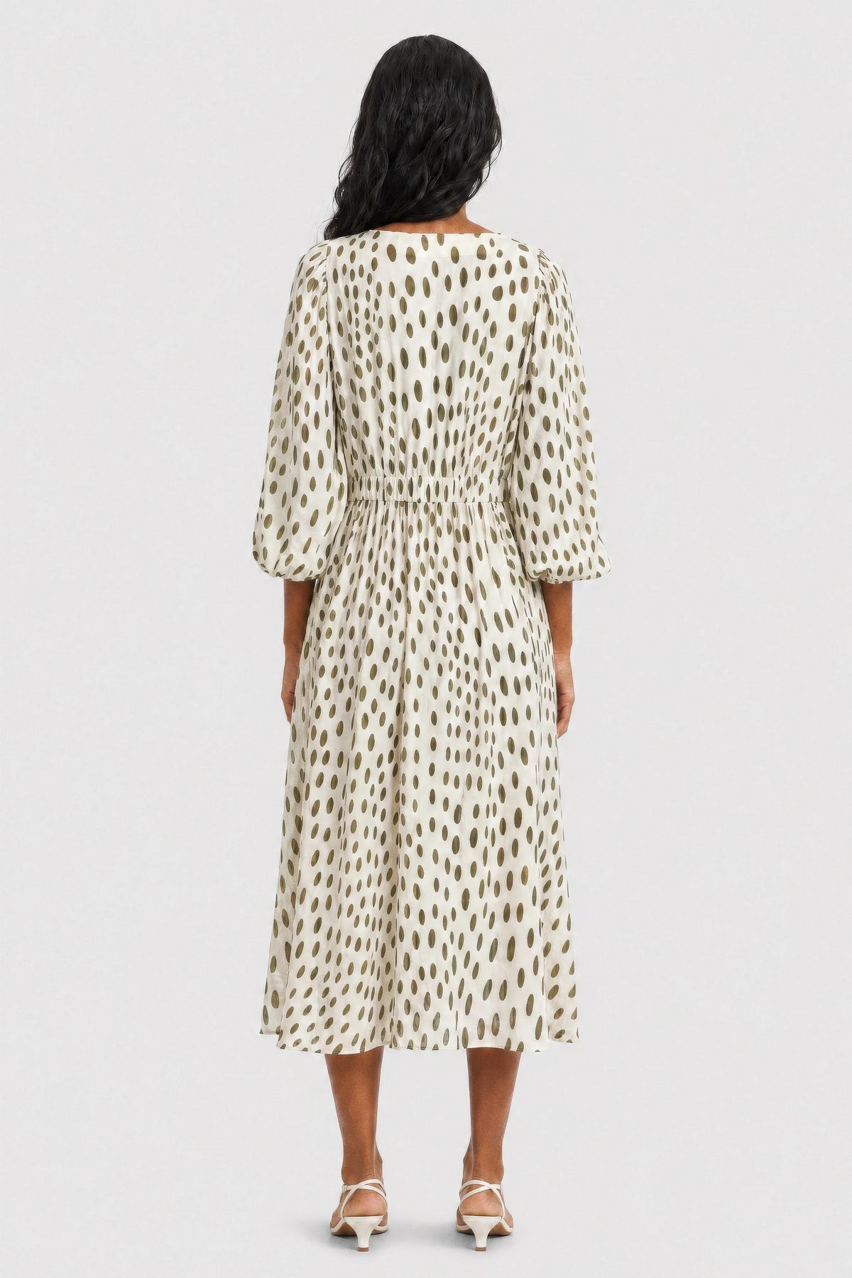 Runa Printed Midi Dress