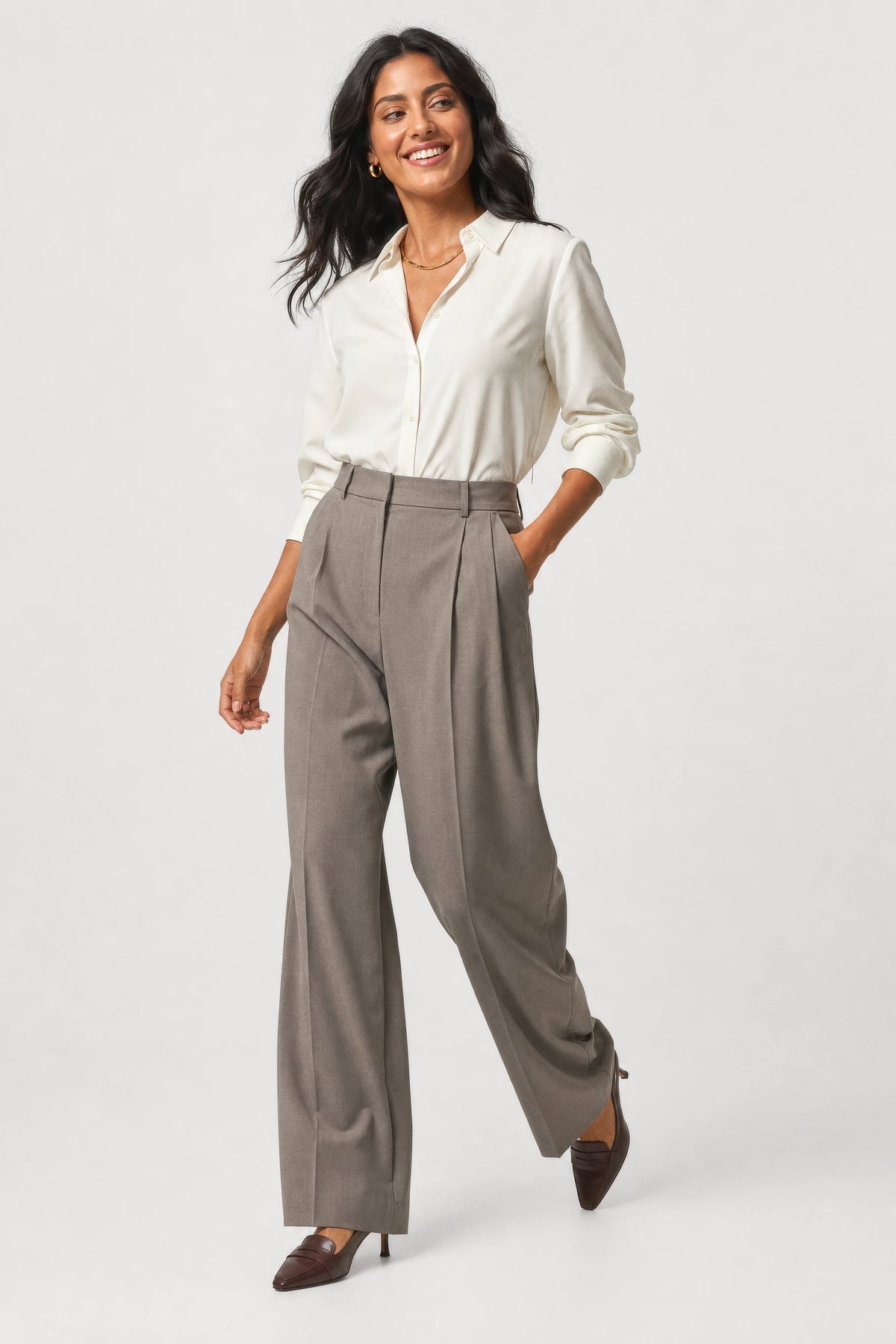 Ida Soft Suit Trousers