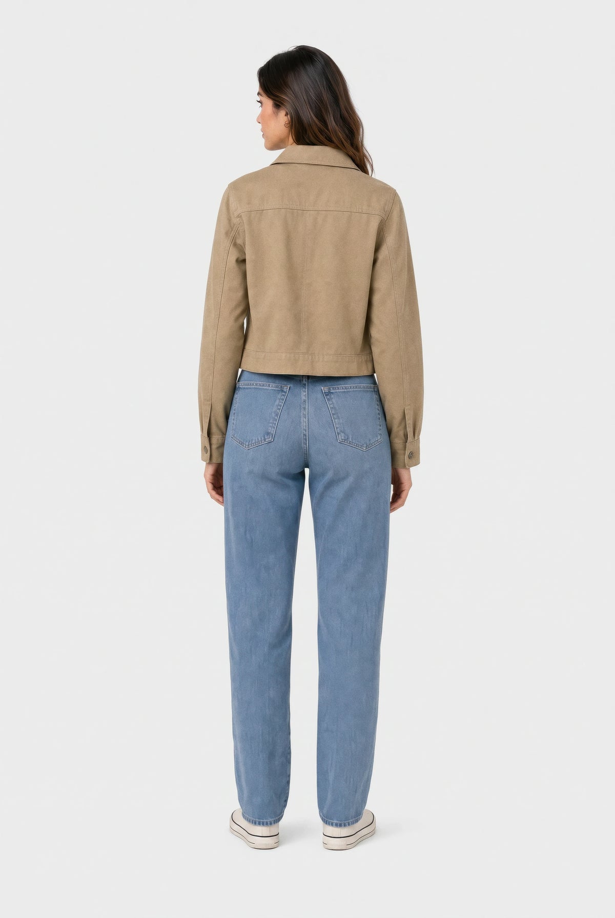 Mira Cropped Casual Jacket