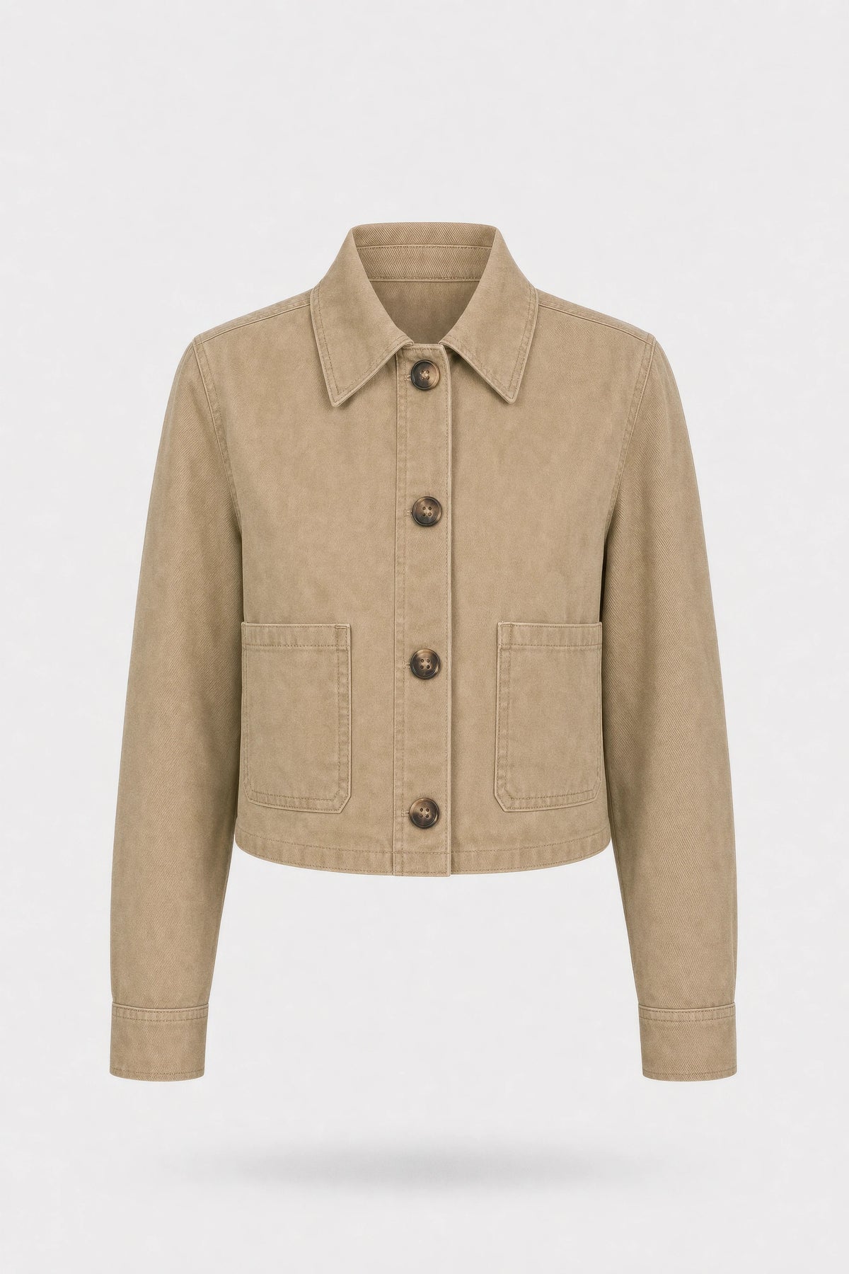 Mira Cropped Casual Jacket