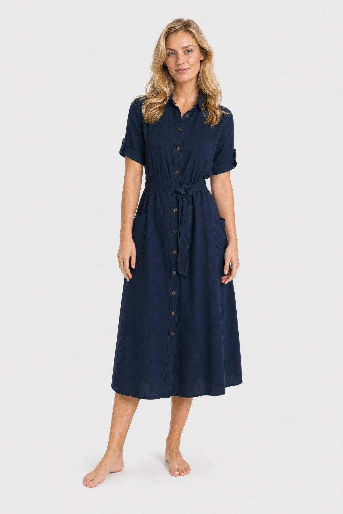 Elara Soft Utility Dress