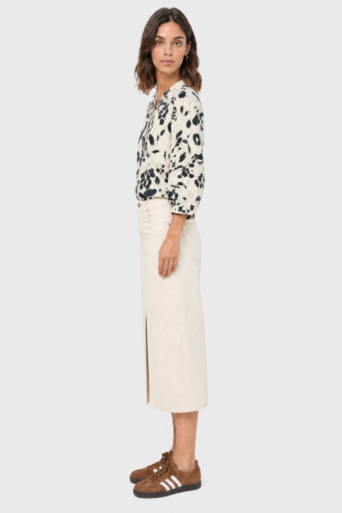 Ansel Soft Denim Skirt