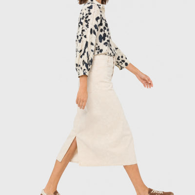 Ansel Soft Denim Skirt