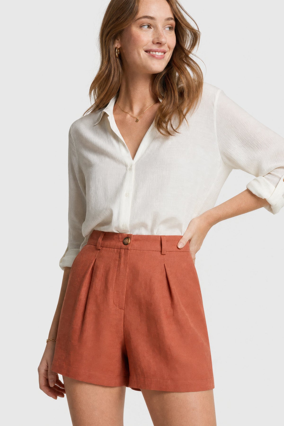 Thalia Pull-On Shorts