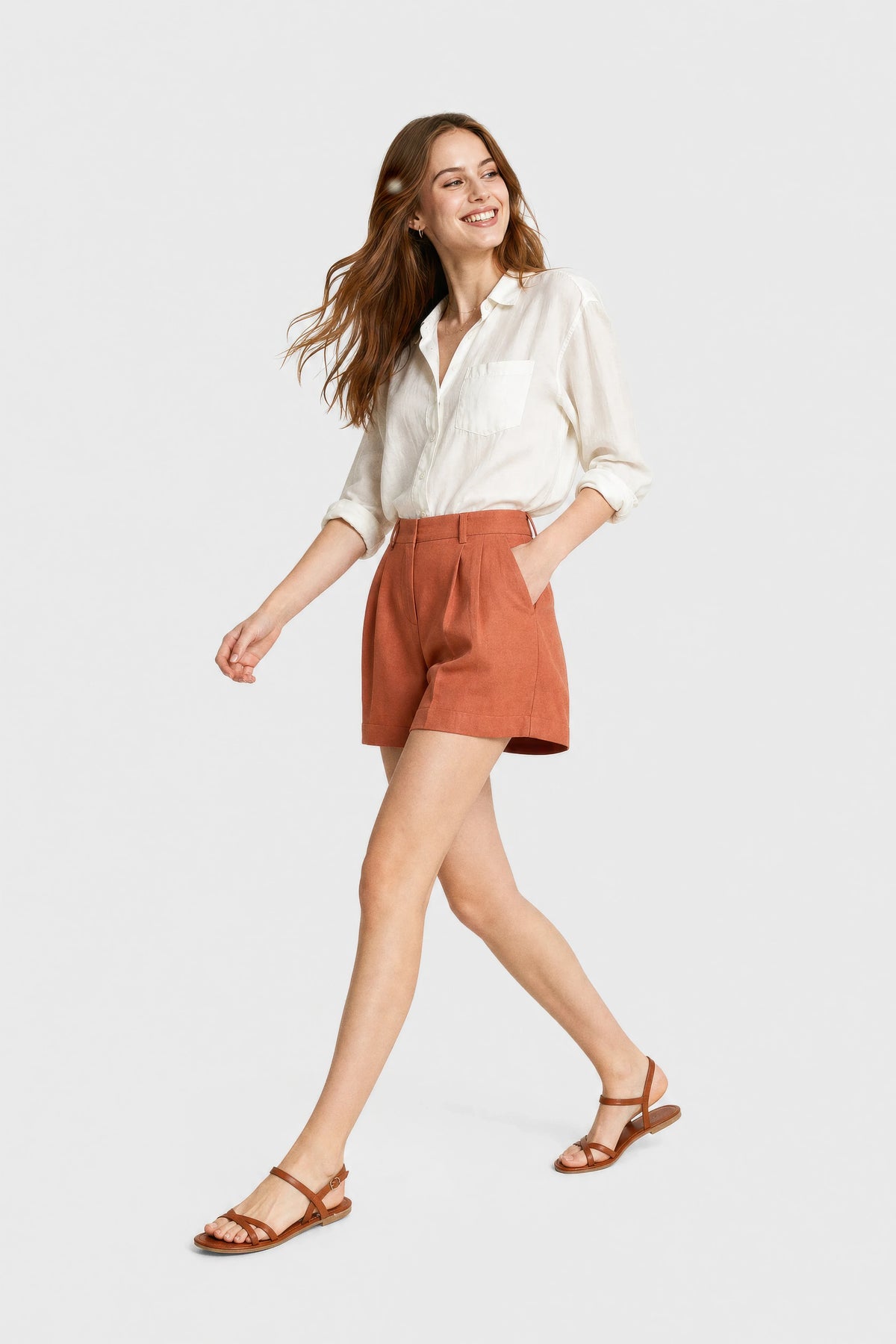 Thalia Pull-On Shorts