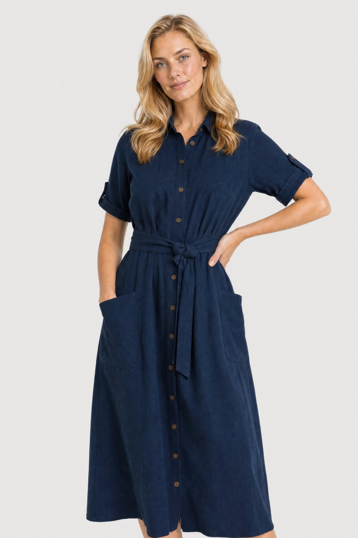 Elara Soft Utility Dress