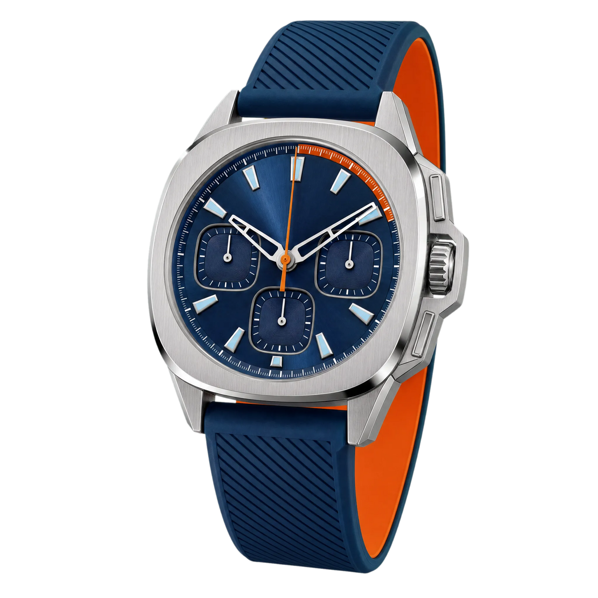 Nerovale Maritime Chronograph — 45-degree view