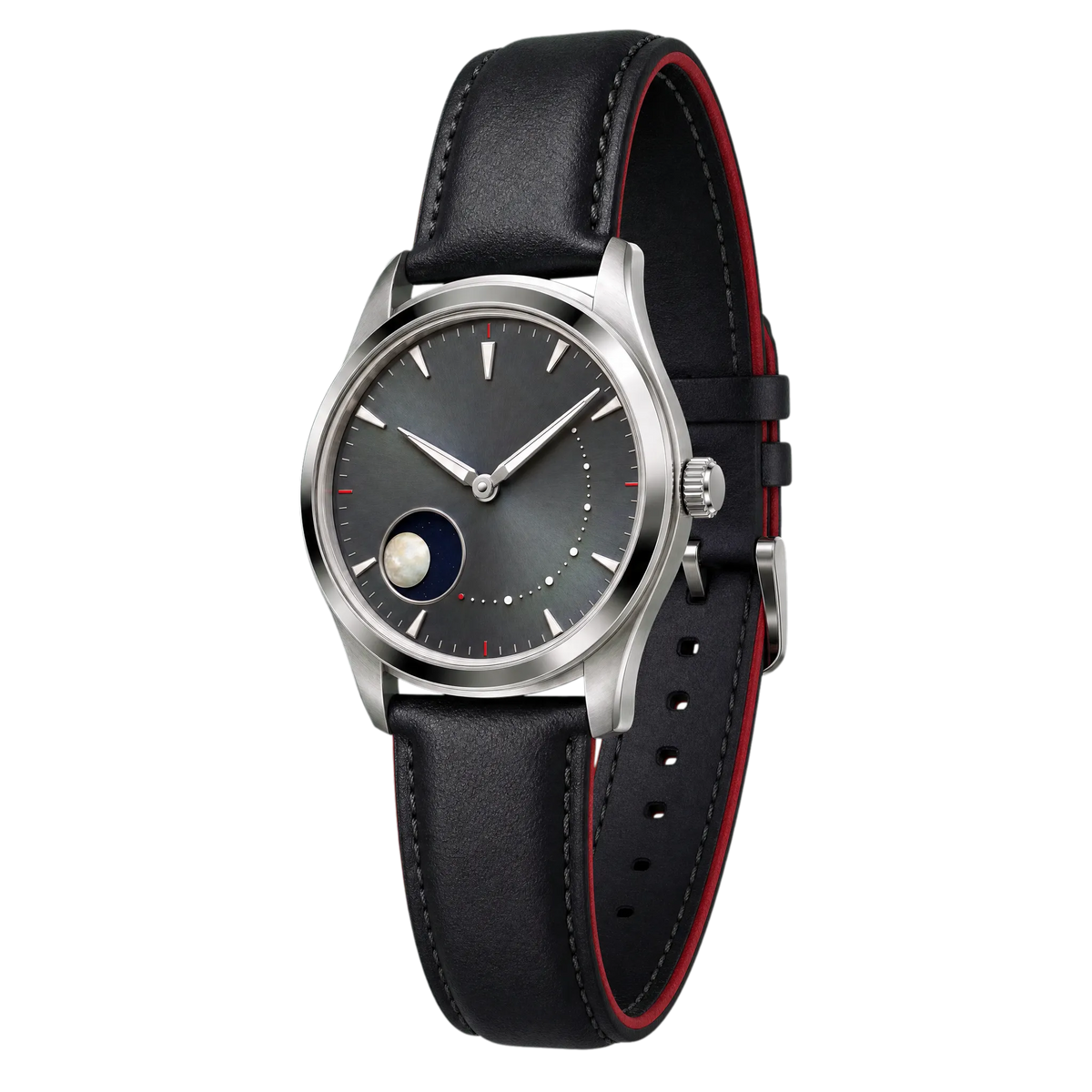 Nerovale Nocturne Moonphase — 45-degree view