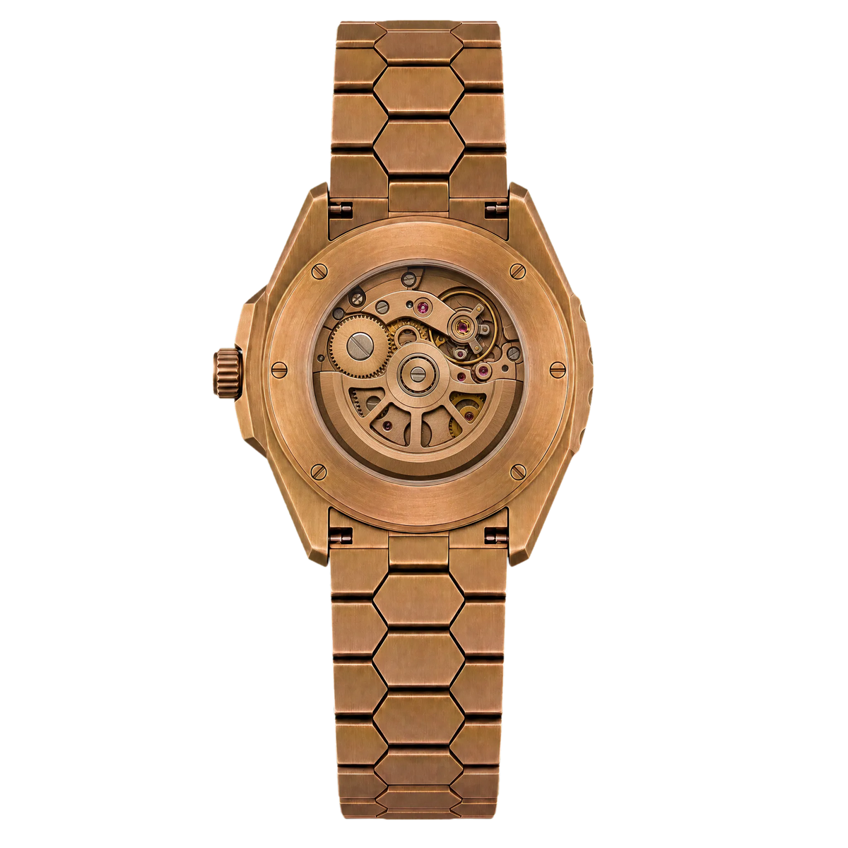 Nerovale Verdant Diver — caseback view