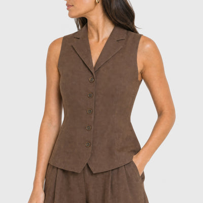Vega Button Waistcoat