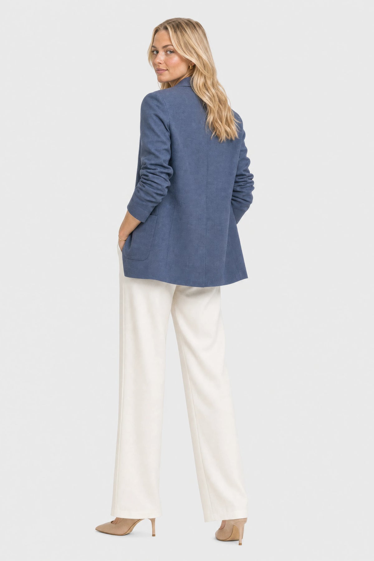 Marin Linen-Blend Blazer