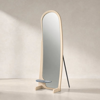 Dovetail Floor Mirror, straight-on hero