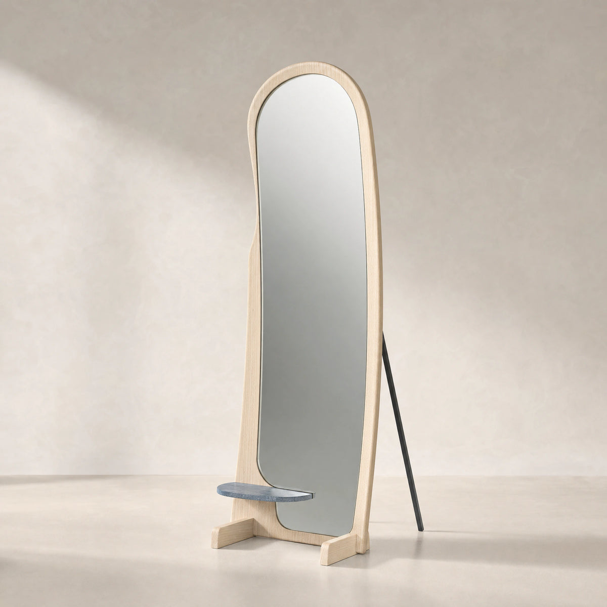 Dovetail Floor Mirror, straight-on hero