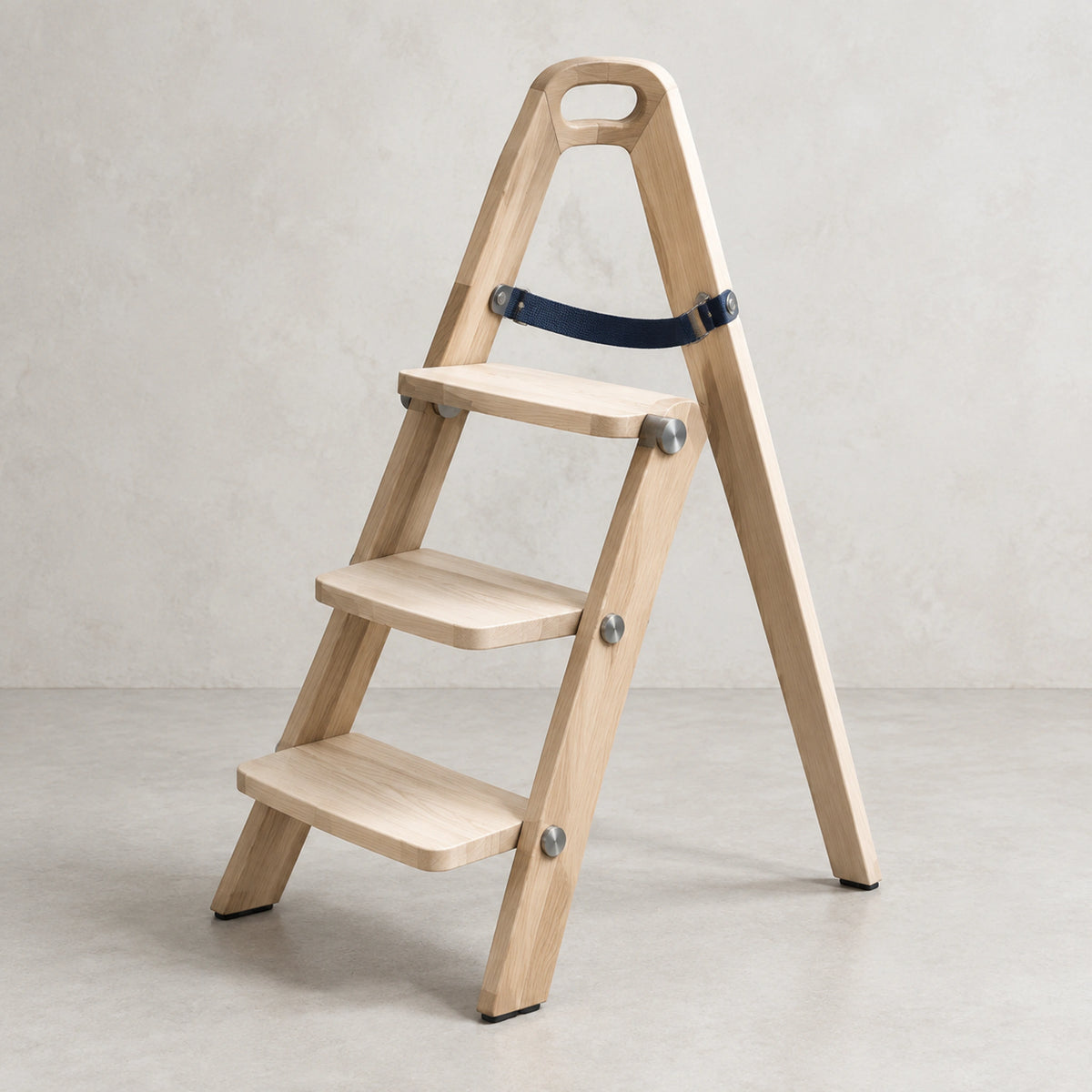 Fold Three-Step Ladder, open hero