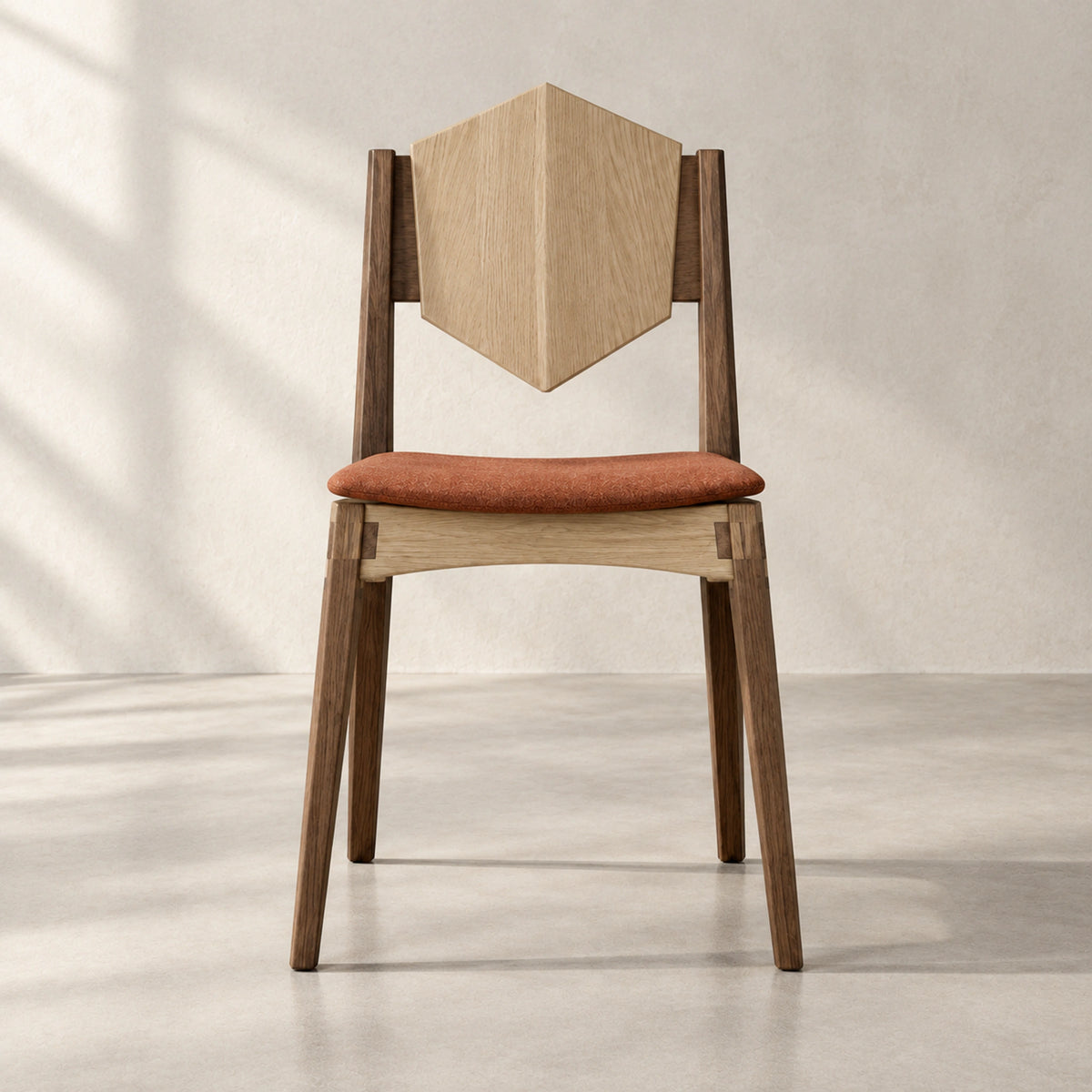 Rook Dining Chair, front three-quarter view