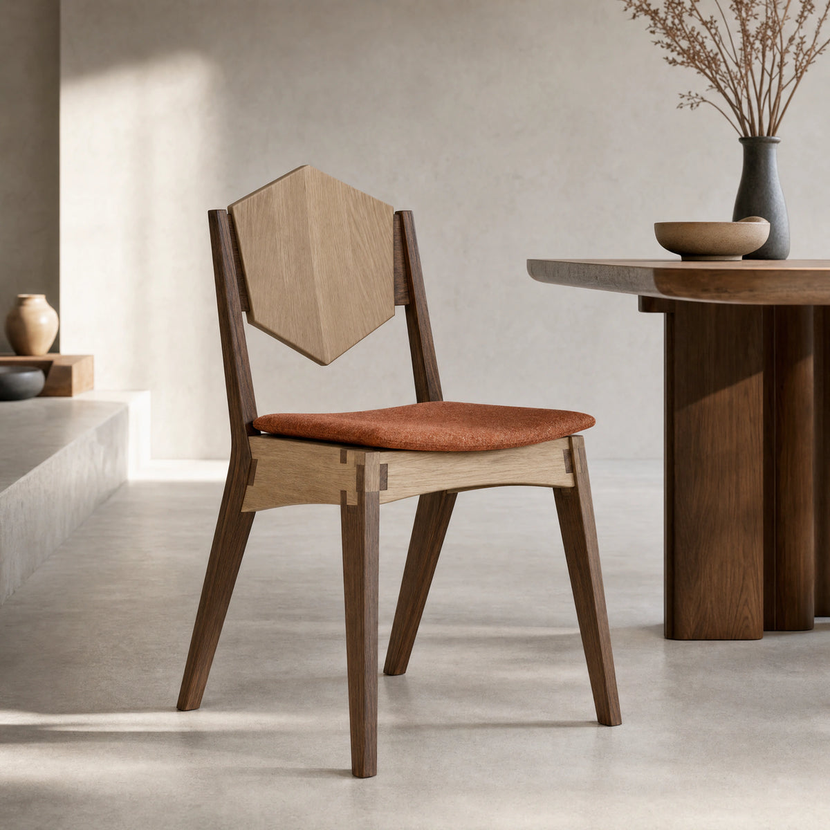 Rook Dining Chair, dining vignette