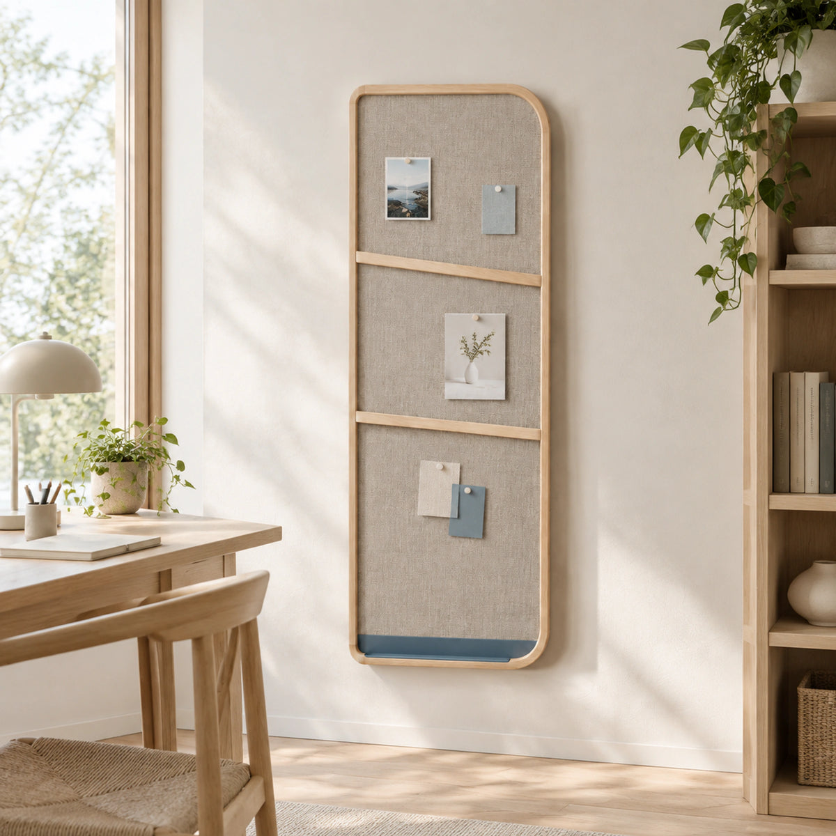 Sill Pinboard 60 by 145, workspace view