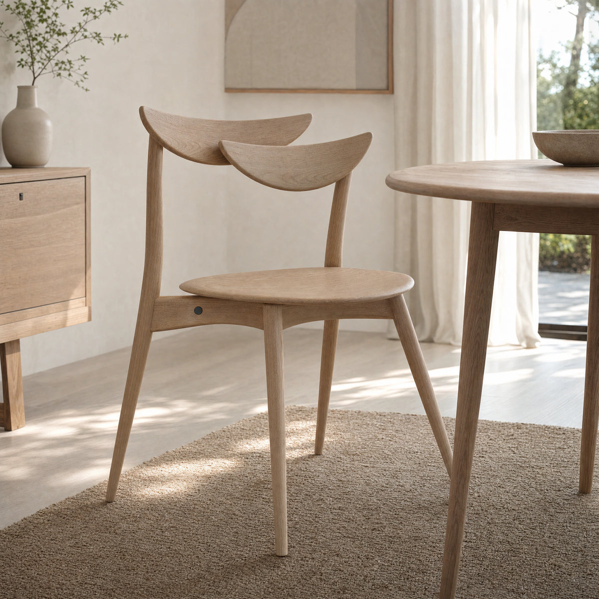 Toren Dining Chair, dining vignette