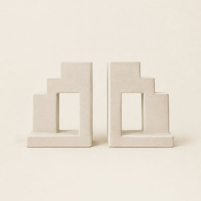 Orvane Bridge Bookend Pair — front