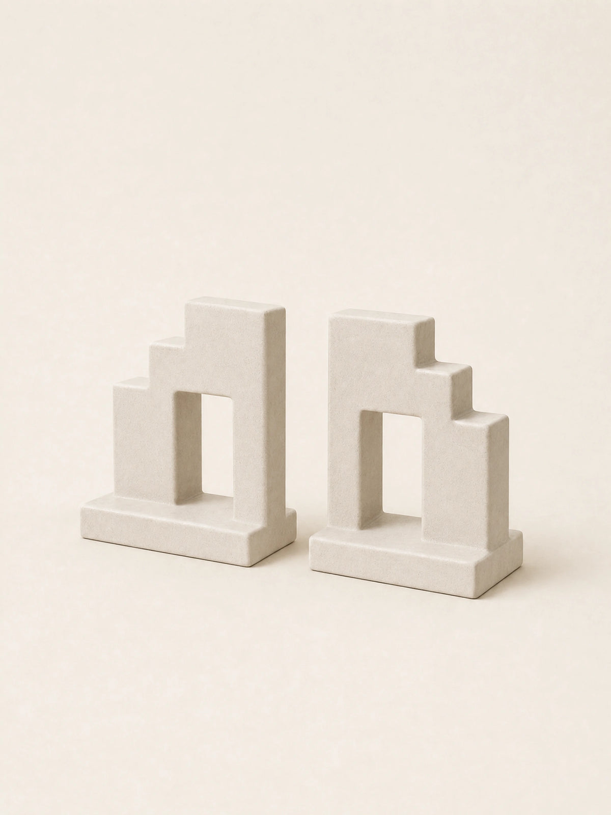 Orvane Bridge Bookend Pair — three-quarter