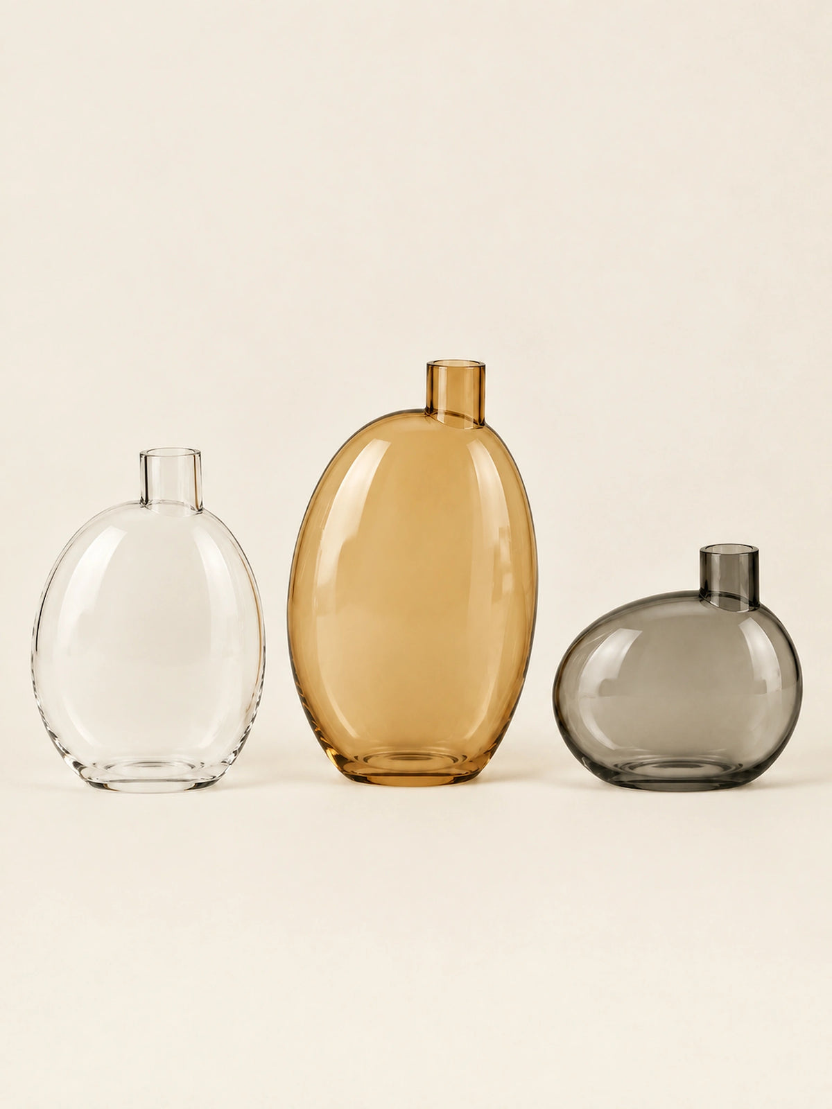 Orvane Contour Vase Trio — back