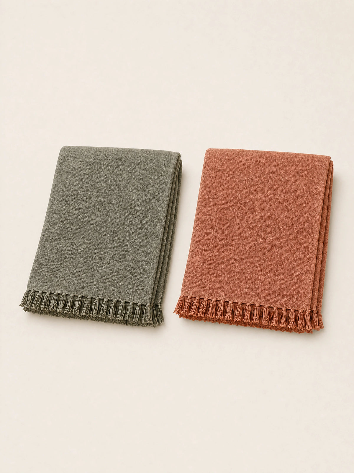 Orvane Line Throw Pair — back