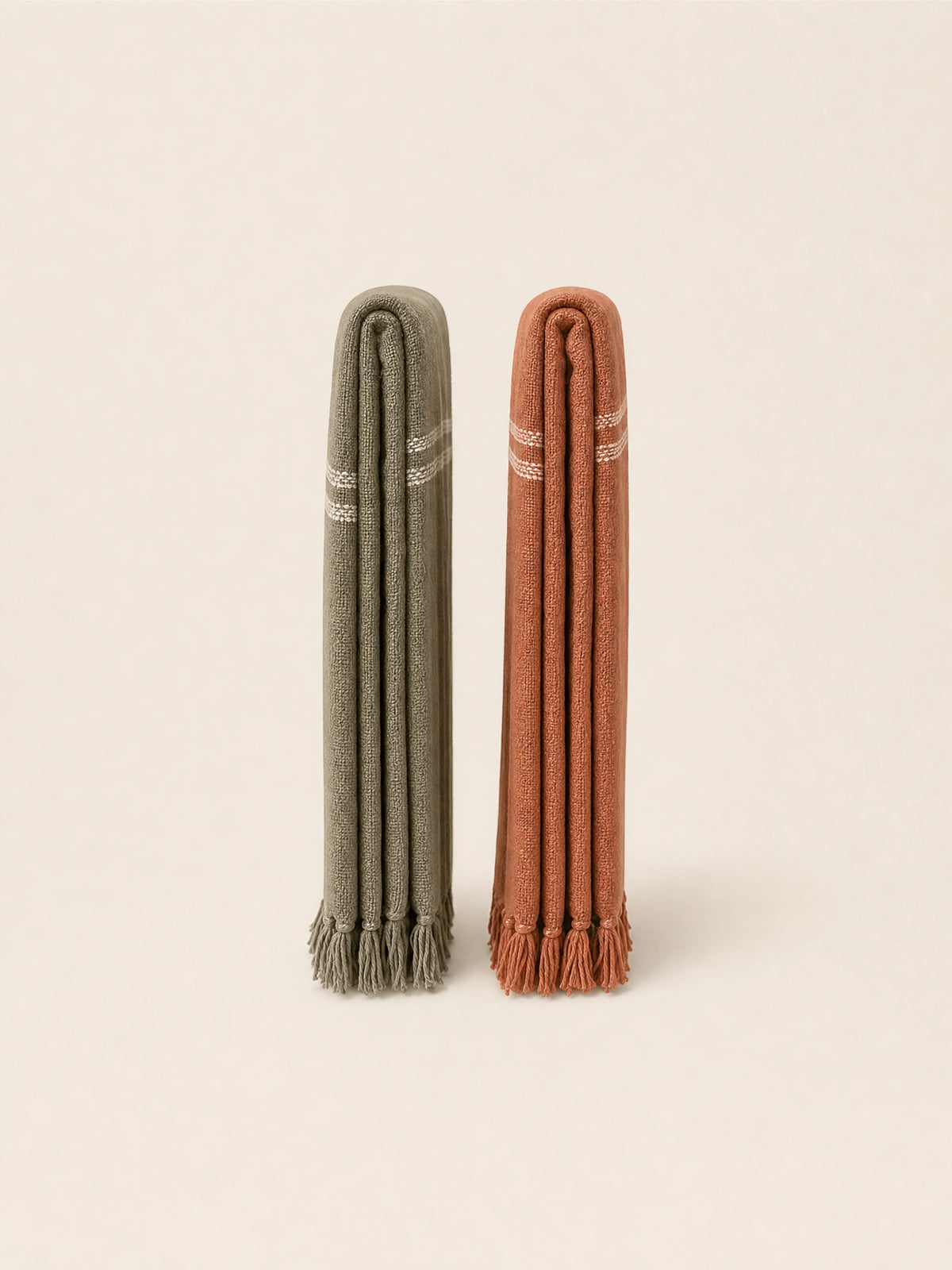 Orvane Line Throw Pair — side