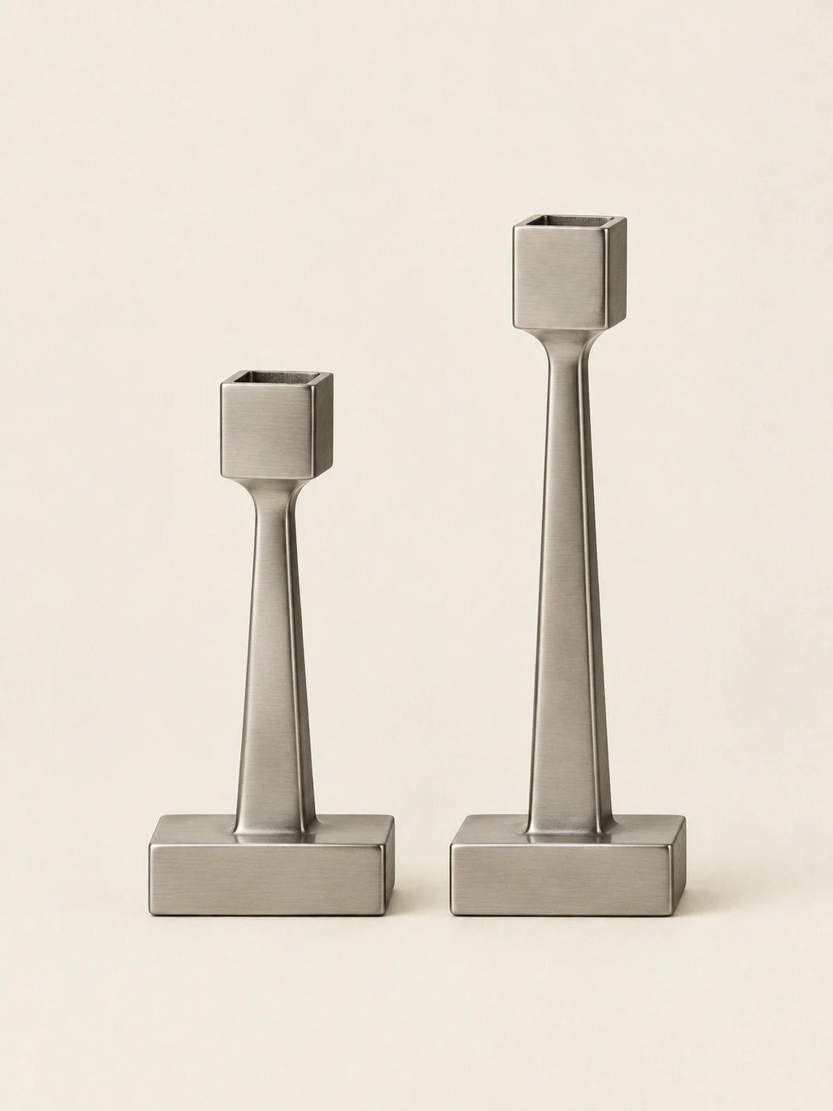 Orvane Step Candleholder Pair — front