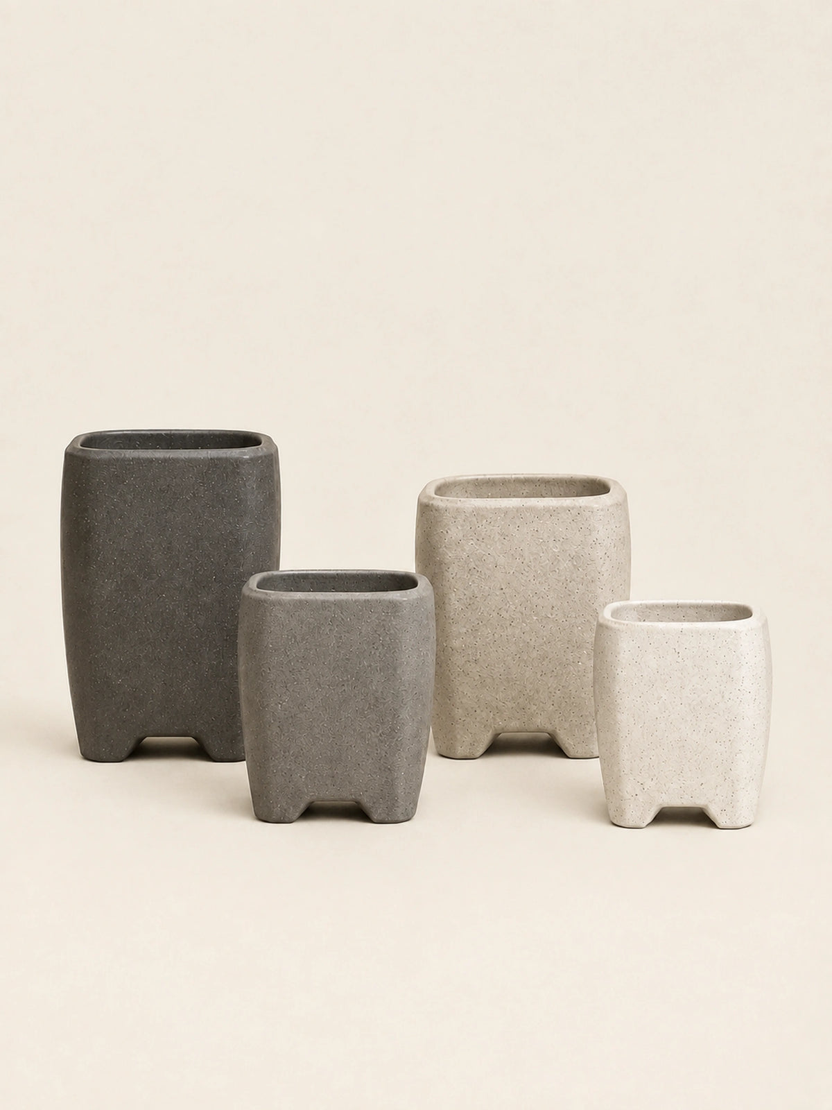 Orvane Terrace Planter Quartet — back