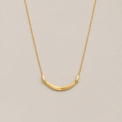 seravel arc pendant gold gallery 1