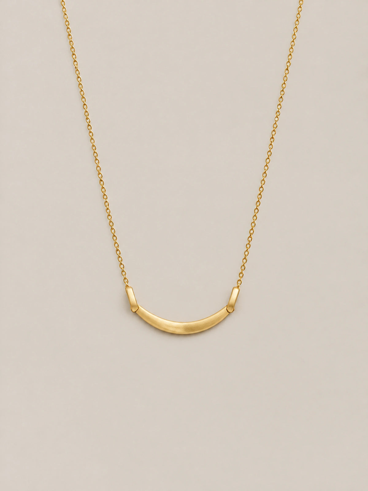 seravel arc pendant gold gallery 1