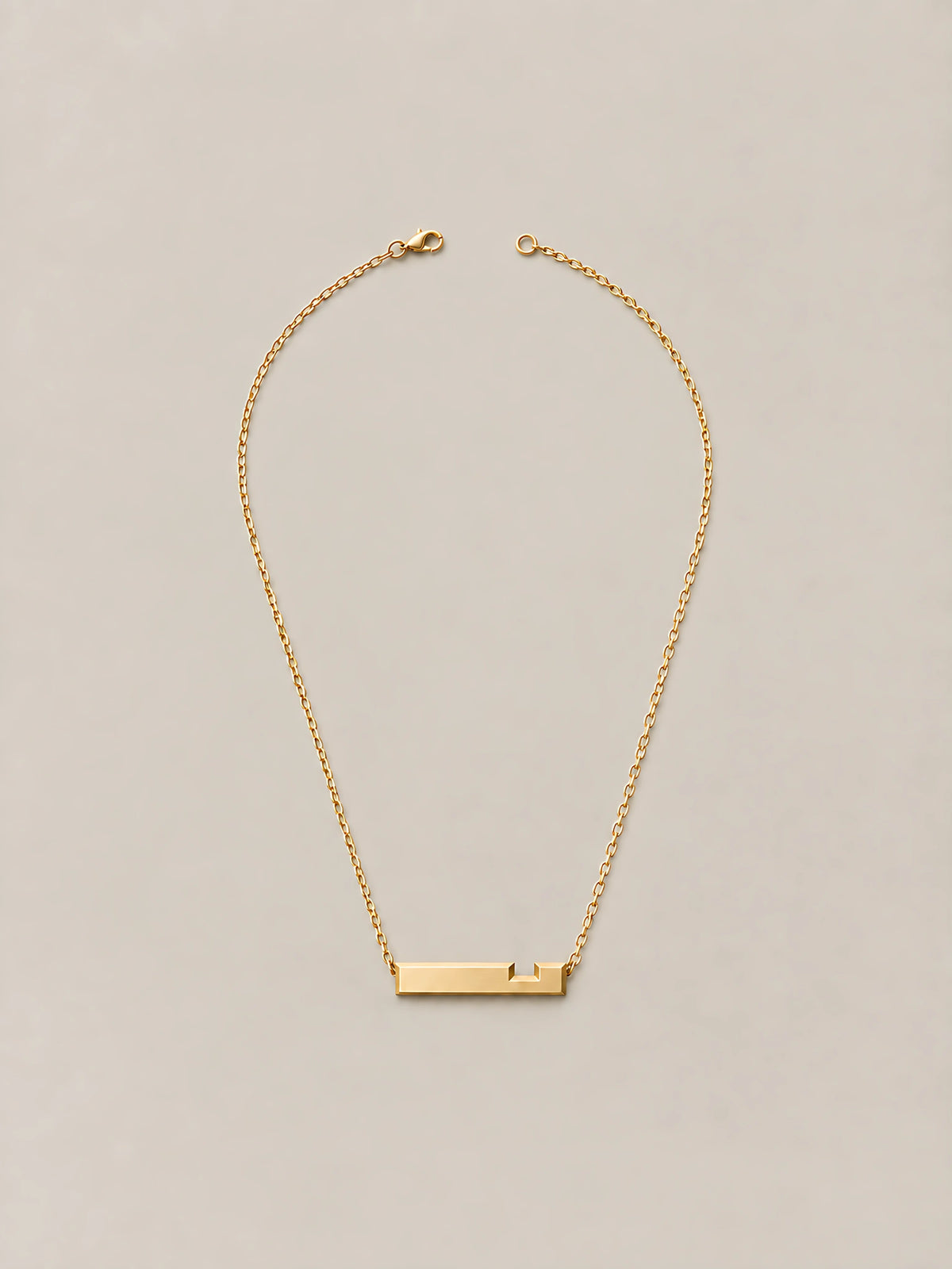 seravel beam pendant gold gallery 1