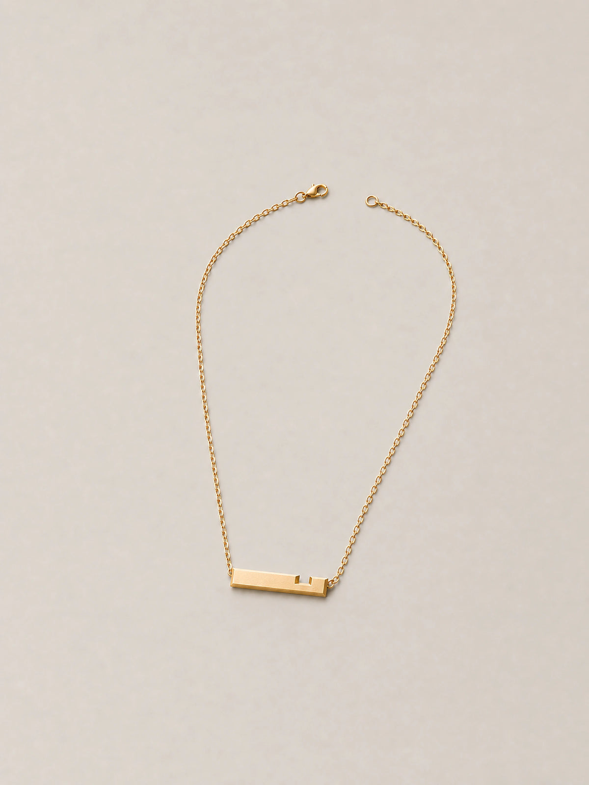 seravel beam pendant gold gallery 2