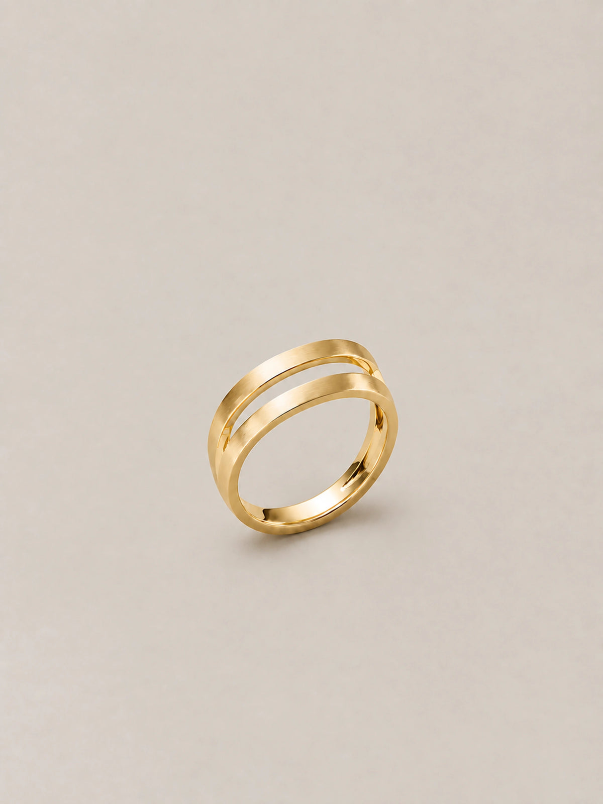 seravel cleft ring gold gallery 1
