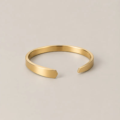 seravel drift cuff gold gallery 1