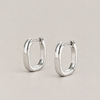 seravel interval hoops silver gallery 1
