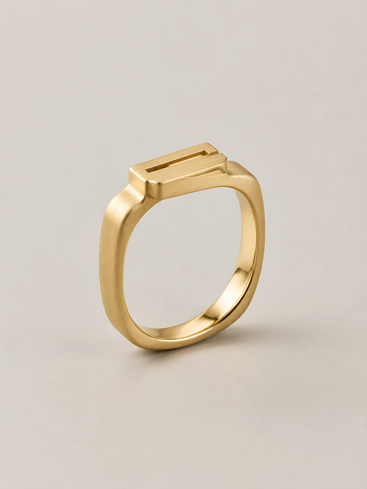 seravel offset band gold gallery 1