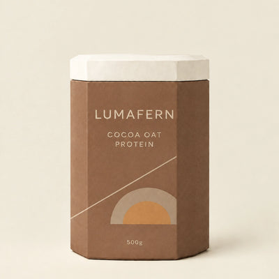 thrive product lumafern cocoa oat protein v1